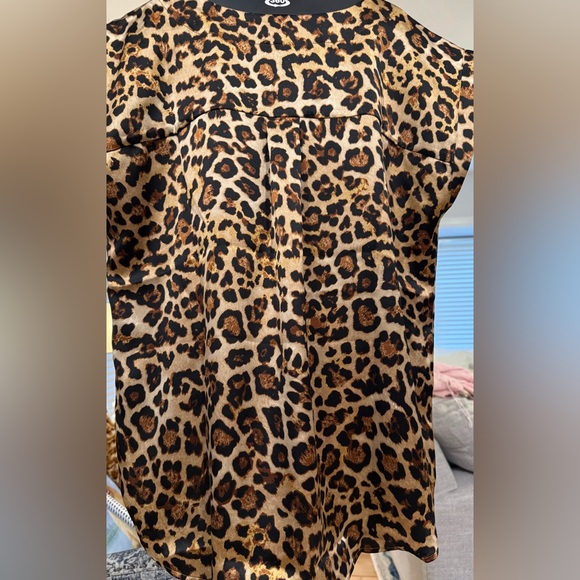 LOFT Tops - Leopard Print Blouse